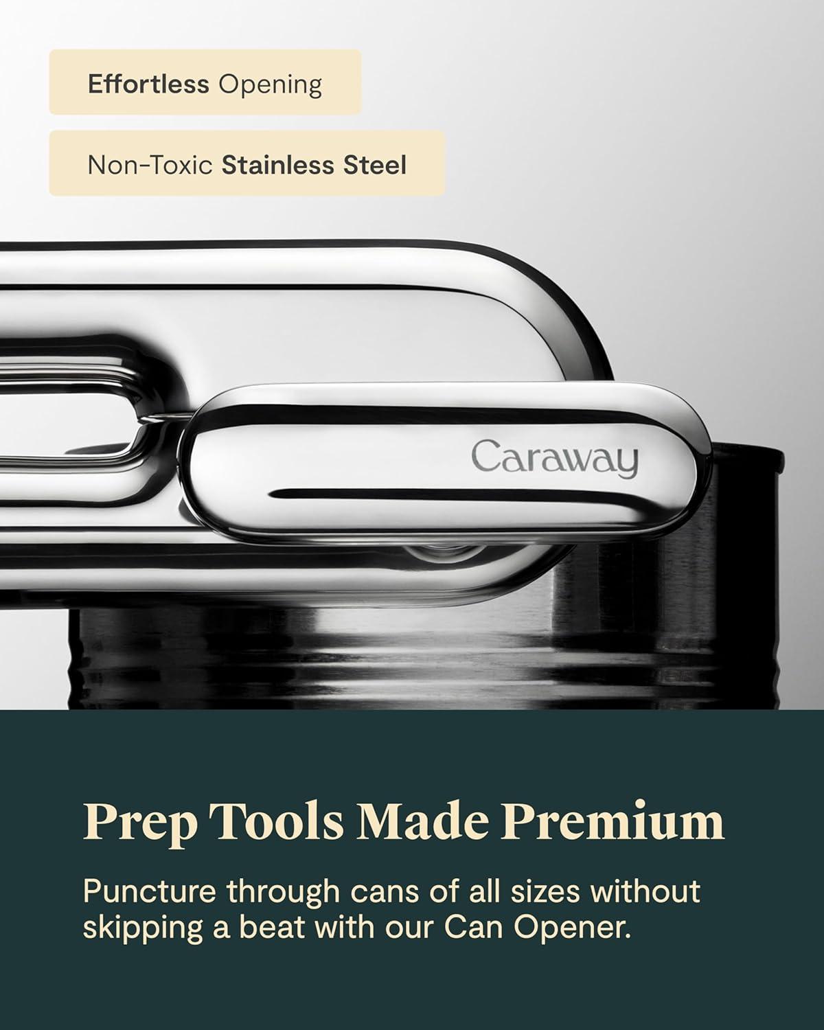 imageCaraway Can Opener Non Toxic Stainless Steel Essential Kitchen Tool Ergonomic Handle