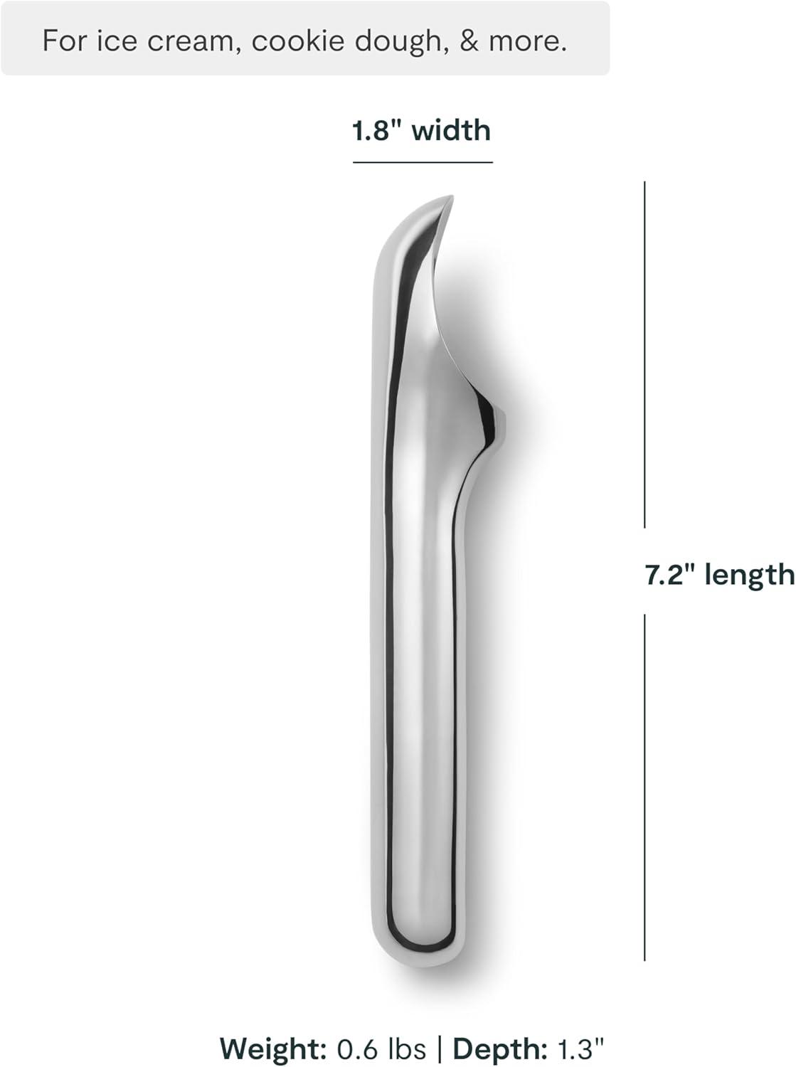 imageCaraway Ice Cream Scoop Non Toxic Stainless Steel Essential Kitchen Tool Ergonomic Handle