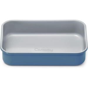 Caraway Non-Stick Ceramic 9”x13” Rectangle Pan – Naturally Slick Ceramic Coating – Non-Toxic, PTFE & PFOA Free – Perfect for Brownies, Lasagnas, and More – Gray(Slate)