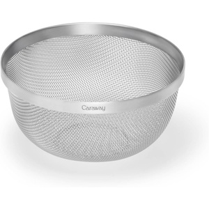 Caraway 2qt Stainless Steel Kitchen Strainer(Stainless Steel)
